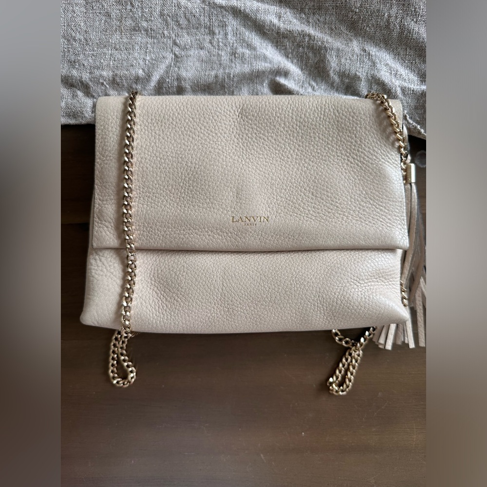 Lavin Leather Sugar Tassel Flap Shoulder Bag